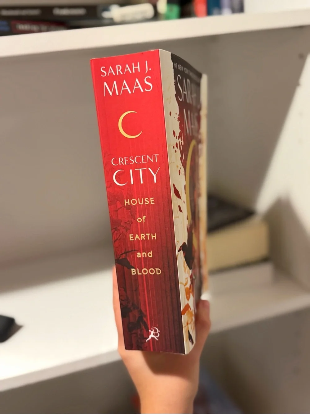 Crescent City Paperback - Red and Gold Cover